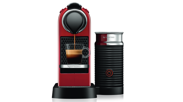 Cafeteira Expresso Nespresso Citiz & Aeroccino Vermelho 220v - A3nc113br3cr