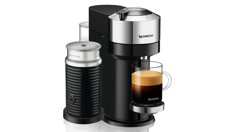 Cafeteira Expresso Nespresso Vertuo Next & Aeroccino Cromado 110v - A3gcv1brmene