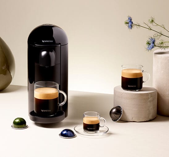  Breville - Cafetera Nespresso Vertuo para café común y