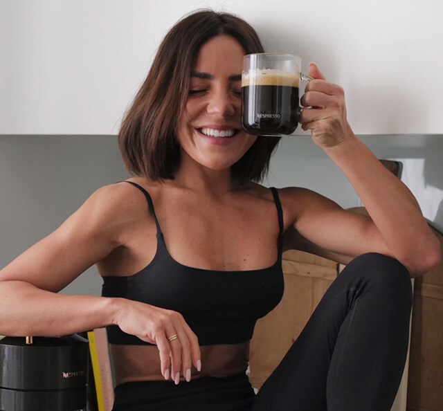 Paula Ordovás y su café