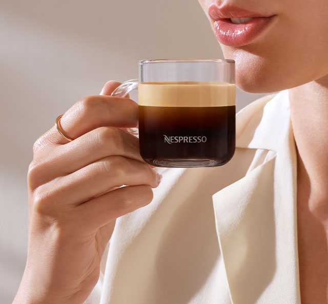 Ristretto en taza de Nespresso