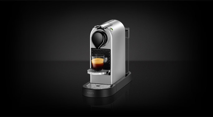 Krups NESPRESSO XN741BPR5 Citiz Capsules Coffee Maker Silver