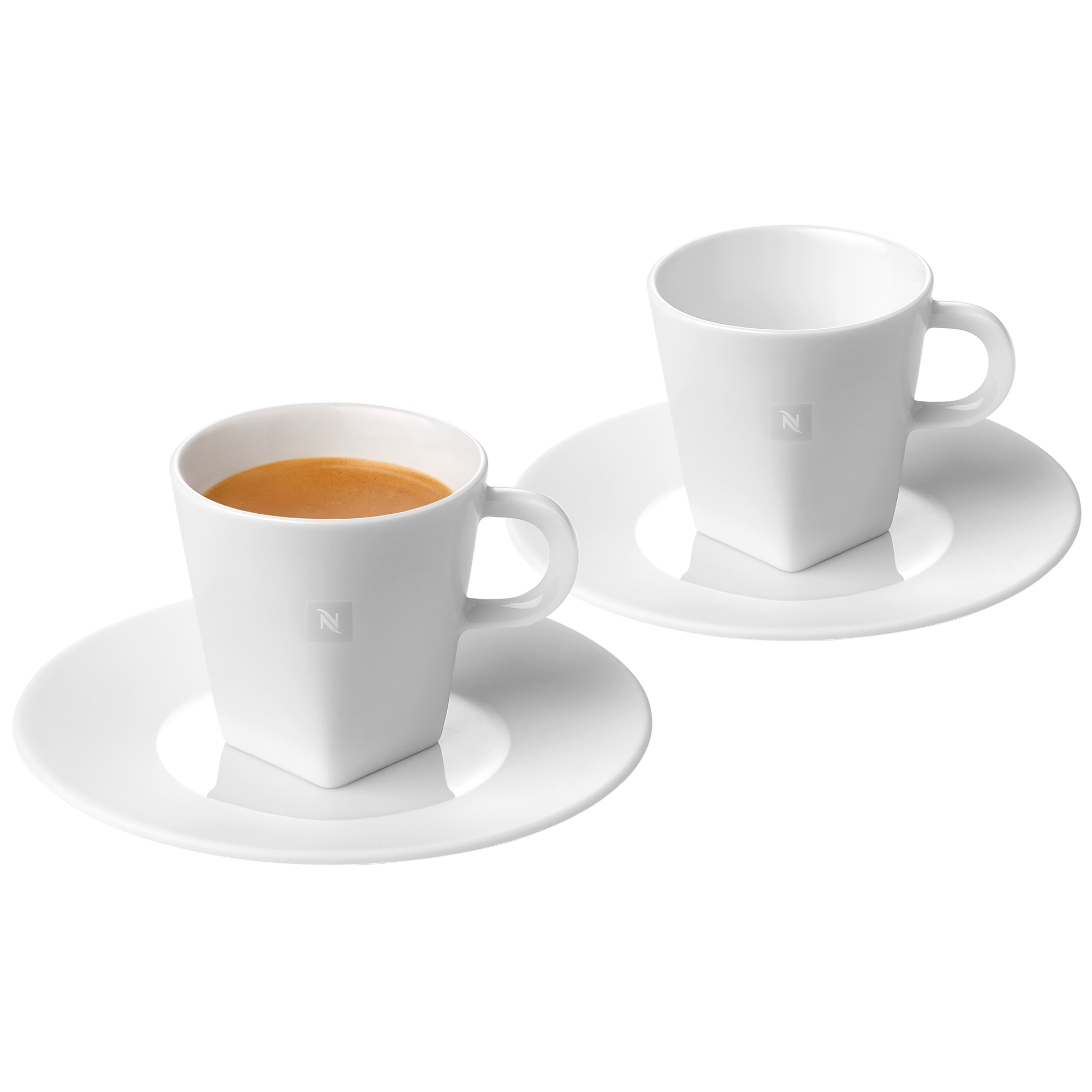 Tazas blanca Espresso PURE, Tazas de porcelana