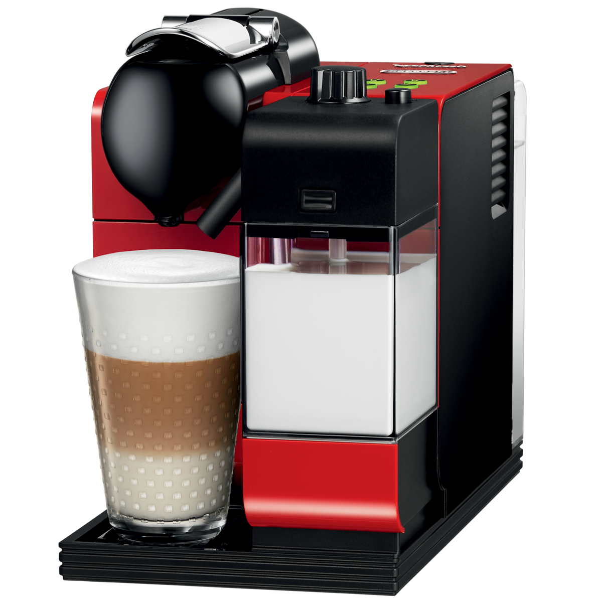 DeLonghi Lattissima Plus EN520R Red Nespresso Capsule Espresso for sale  online