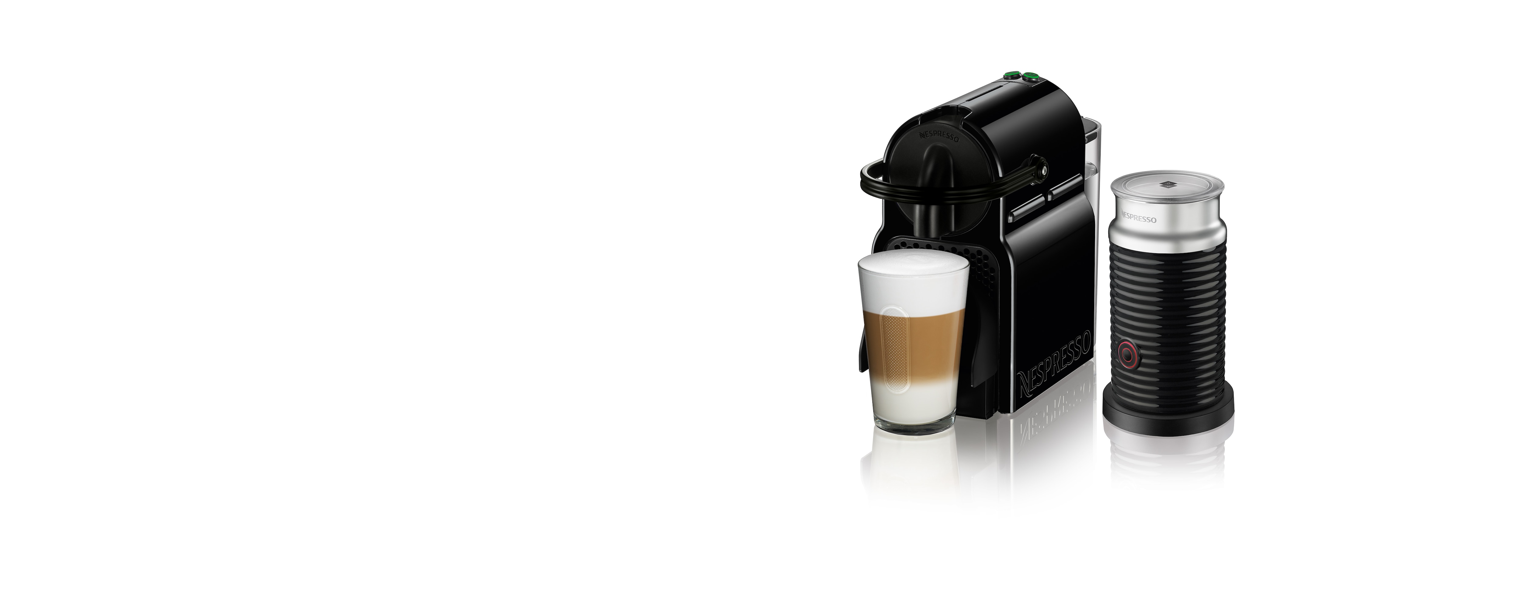 Nespresso Inissia Coffee Machine, Black, Nespresso Warranty, over 300 sold  7640156770803