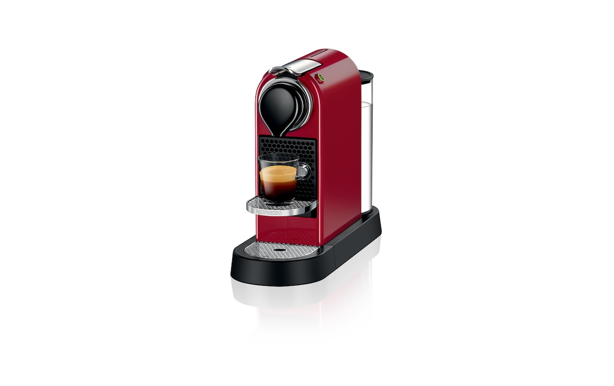 artillerie domein Inloggegevens CitiZ Cherry Red | Original Espresso Machine | Nespresso USA