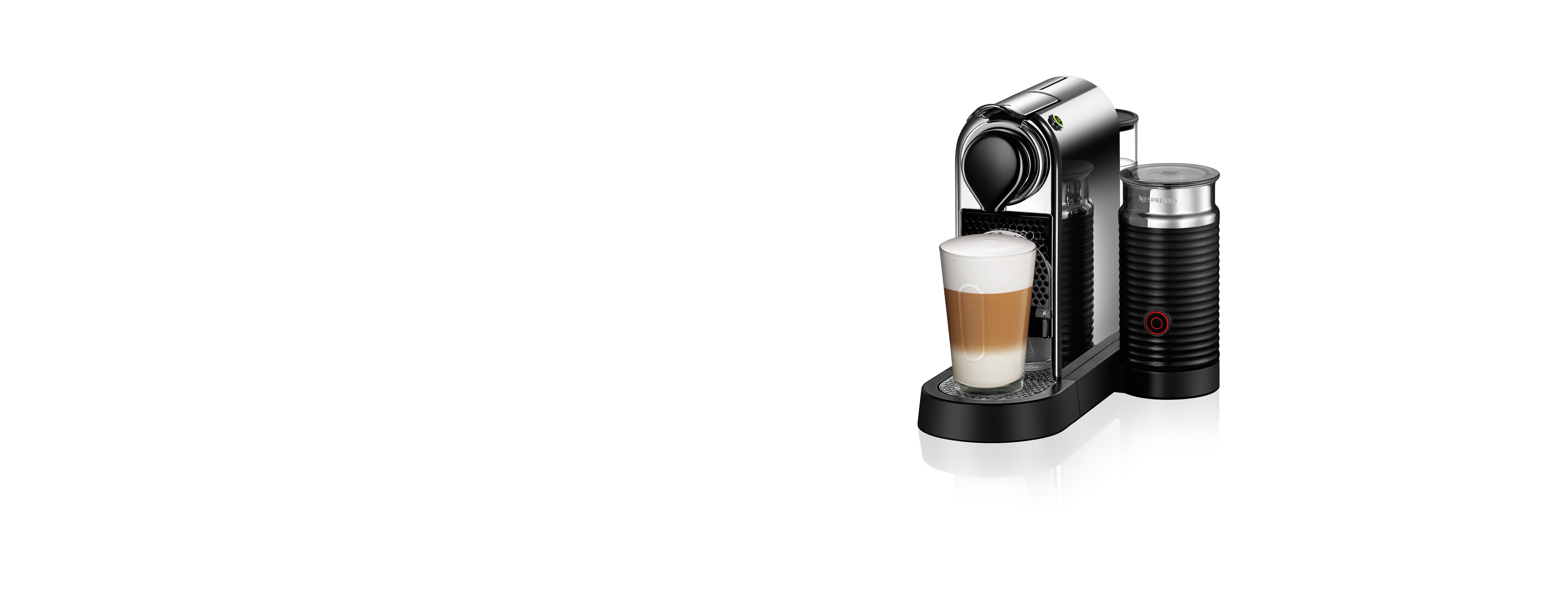 CitiZ&Milk Chrome | Original Espresso Machine | Nespresso USA