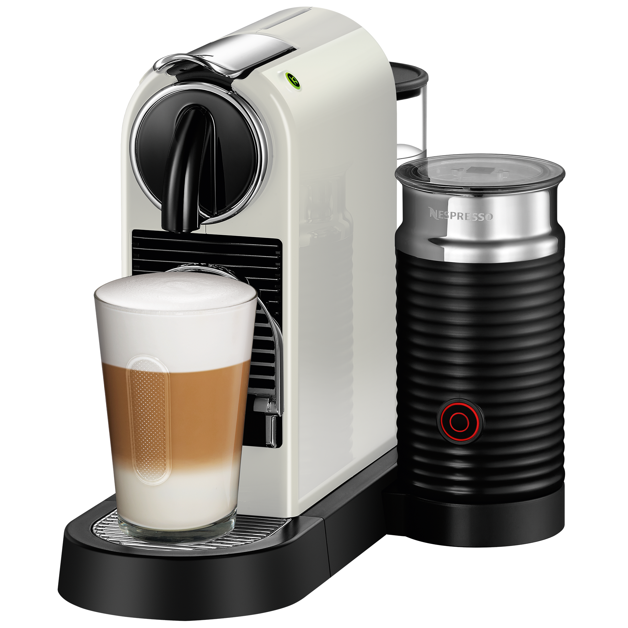 Nespresso Citiz Milk C121 Coffee Machine Kitchen Counter Top Maker Milk  Frother