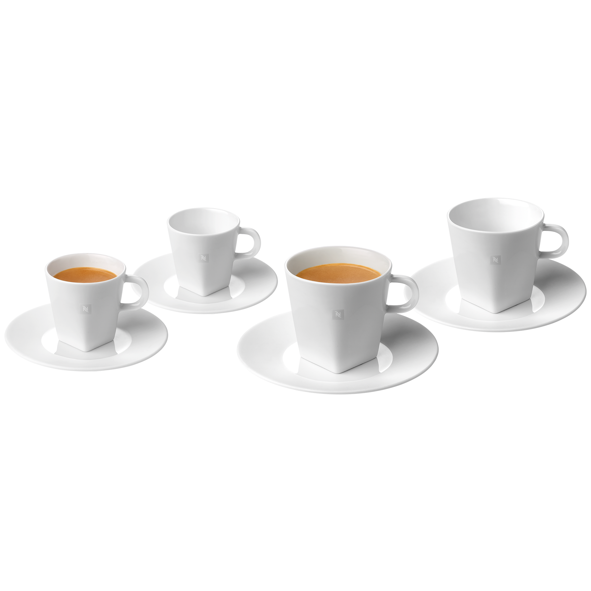 opladen optellen marketing Espresso en Lungo kopjes Set | Pure Collection | Nespresso
