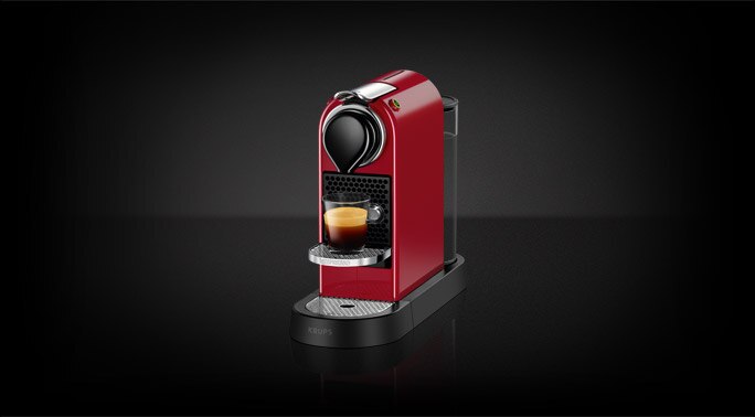Nespresso XN720540 Citiz Coffee Machine by KRUPS, Red