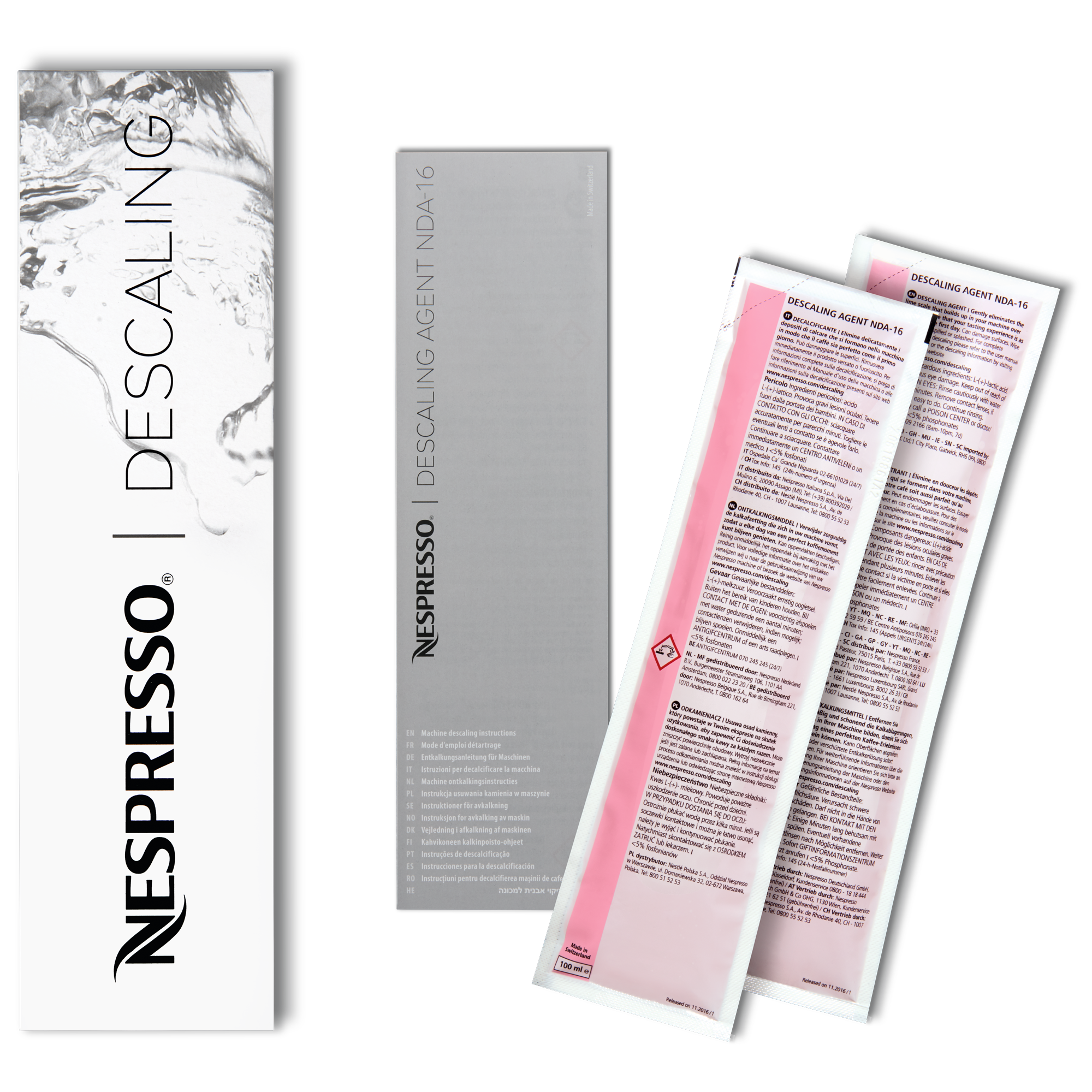 Nespresso Descaling Kit - 2 Pack, Accessories