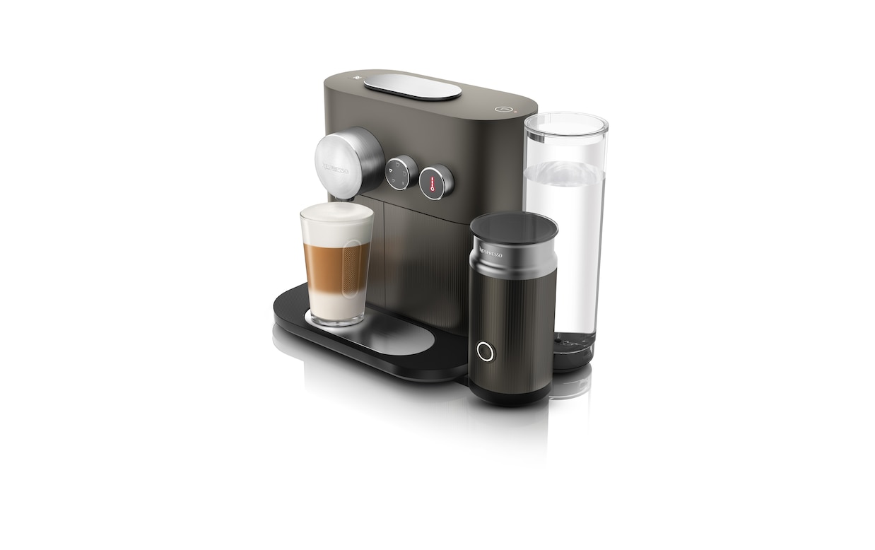 Expert and Milk | Grå | Kaffemaskine med Bluetooth