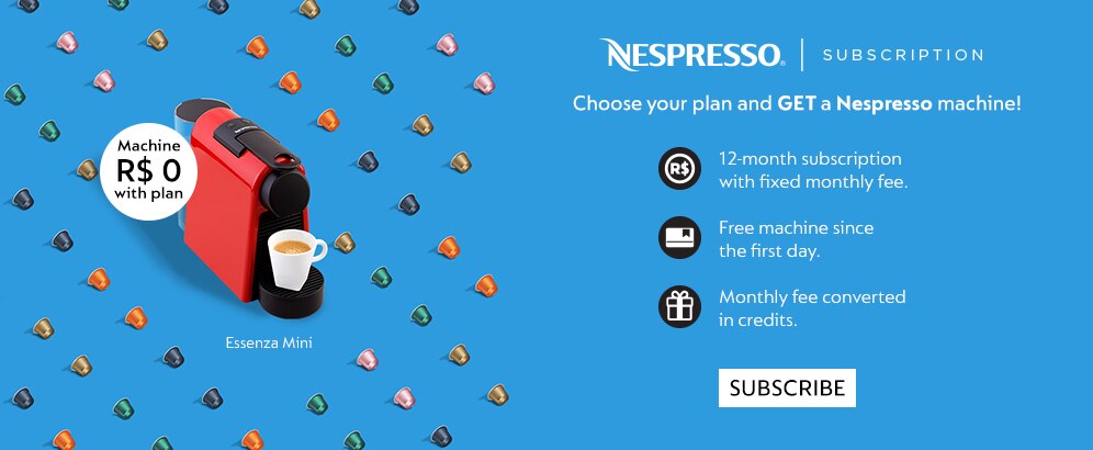 Nespresso Brazil | Coffee Capsules and Machines