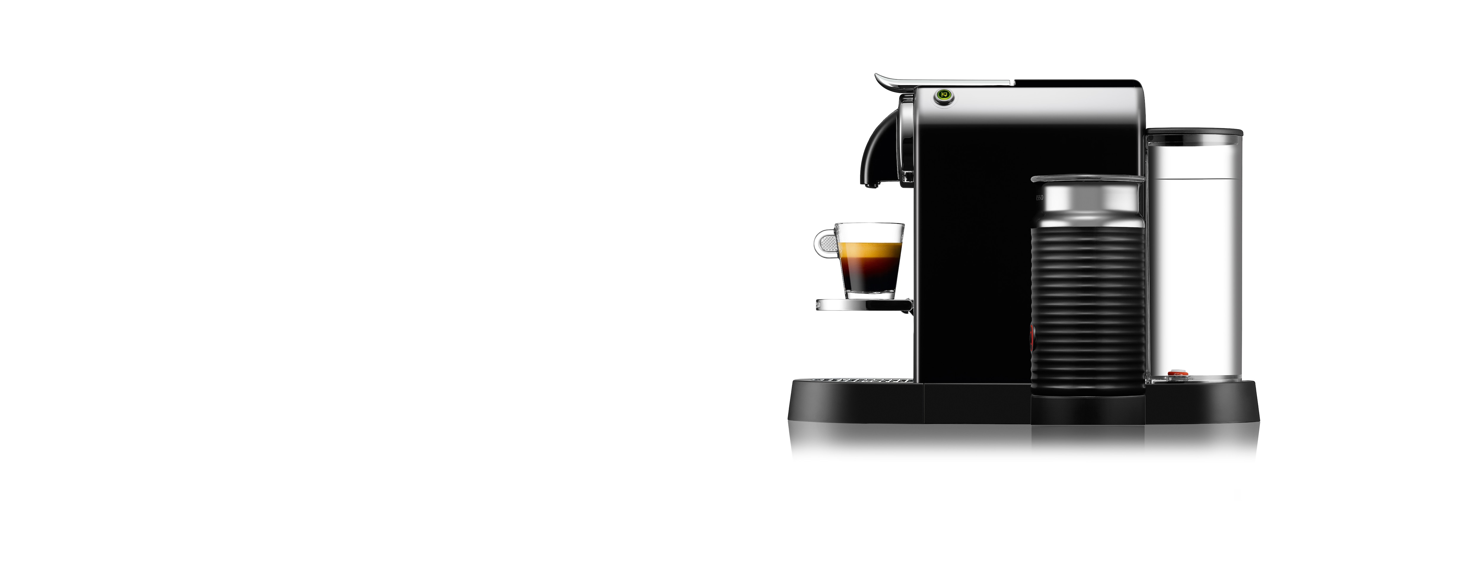 CitiZ&milk Limousine Black| Machine | Nespresso Canada