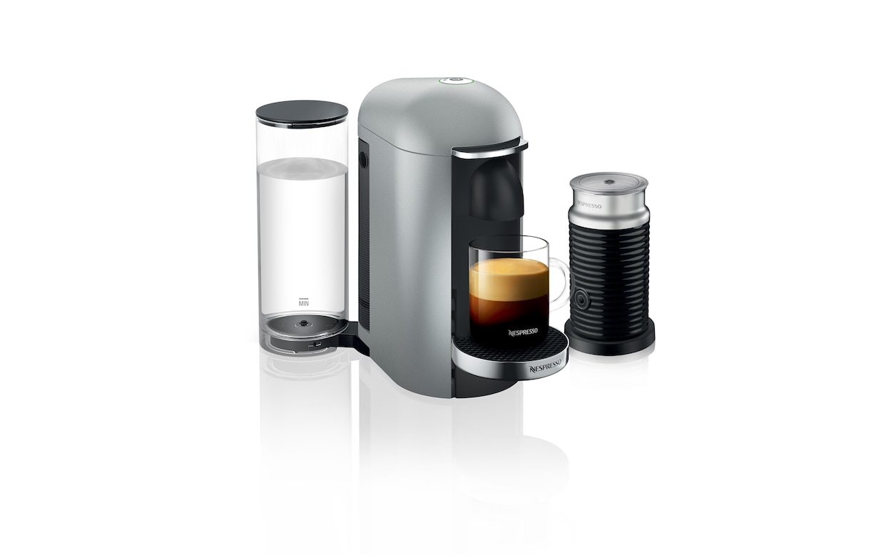 nespresso vertuo plus deluxe espresso and coffee maker bundle