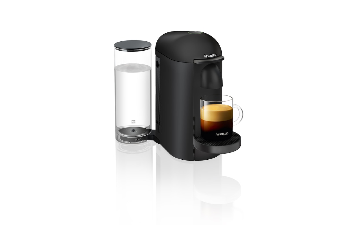  Nespresso Vertuo Coffee and Espresso Machine by Breville, Matte  Black: Home & Kitchen