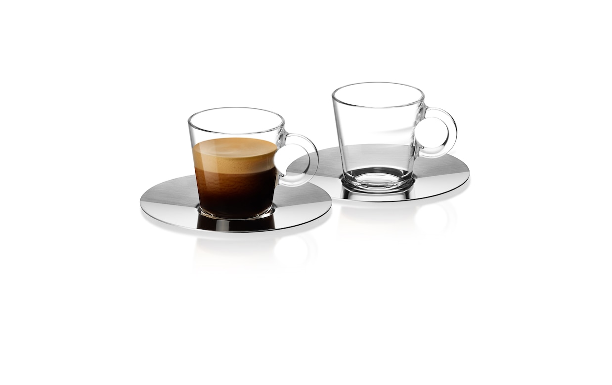 2 tasses à espresso & 2 cuillères VIEW, Tasses à café