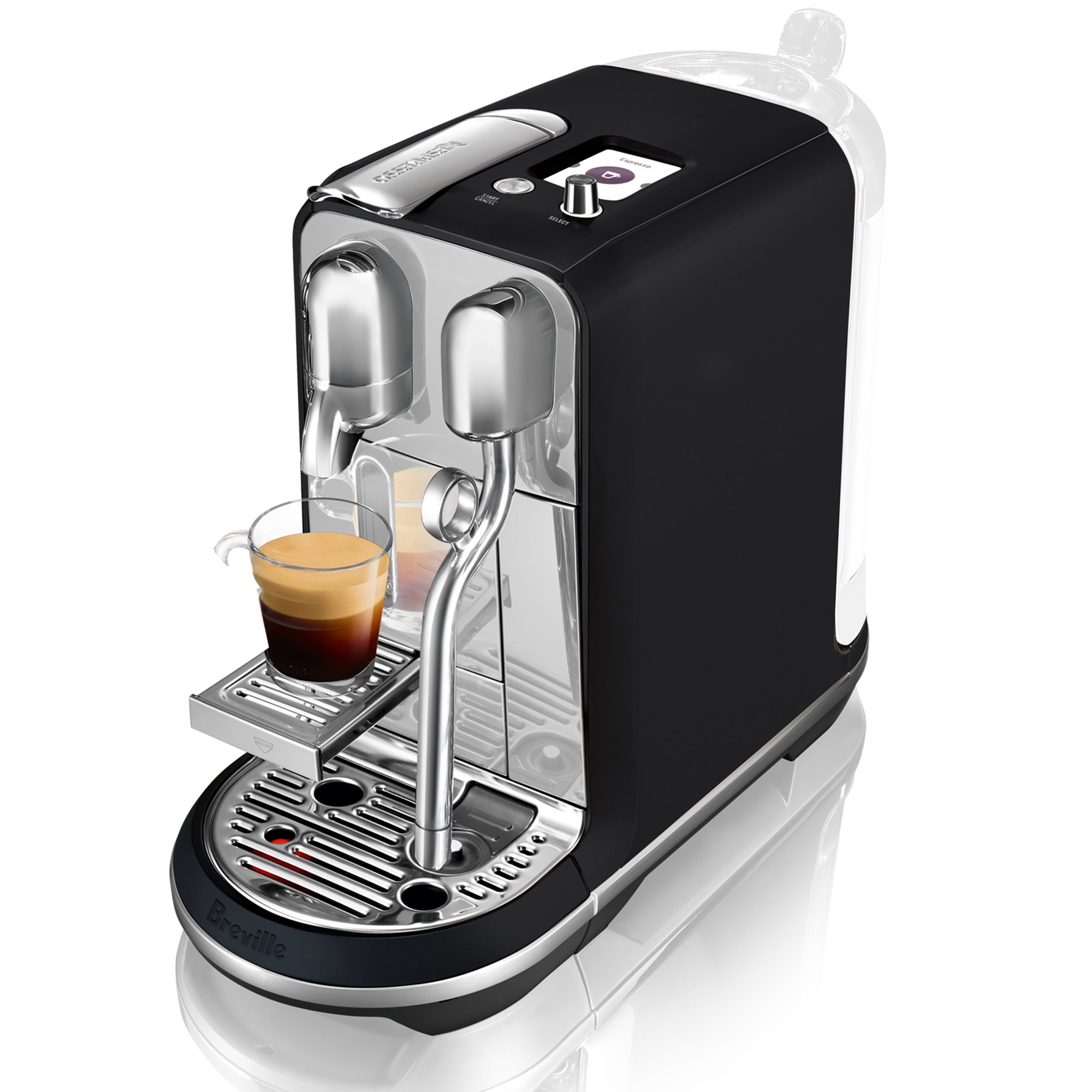 Nespresso Sage Creatista™ Plus SNE800BSS Capsule Coffee Machine, Brushed  Stainless Steel - Worldshop