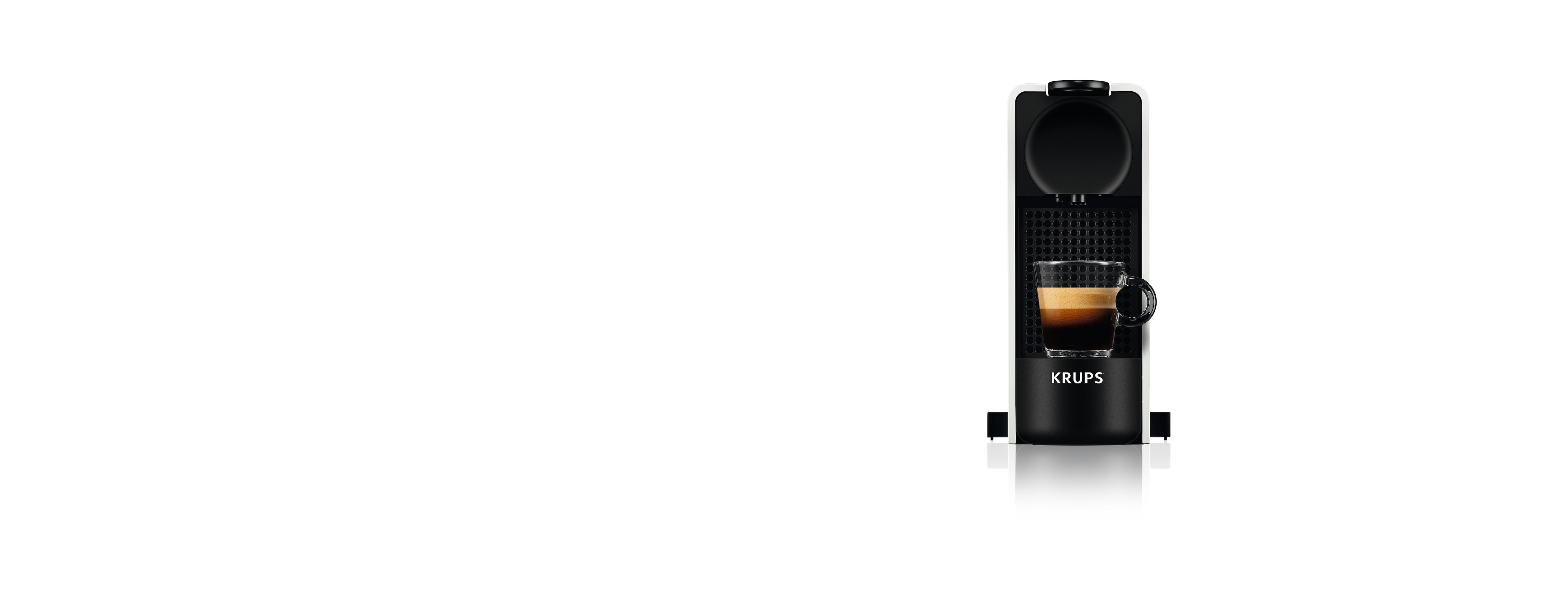 Krups Essenza Plus Pure White | Coffee Machines | Nespresso