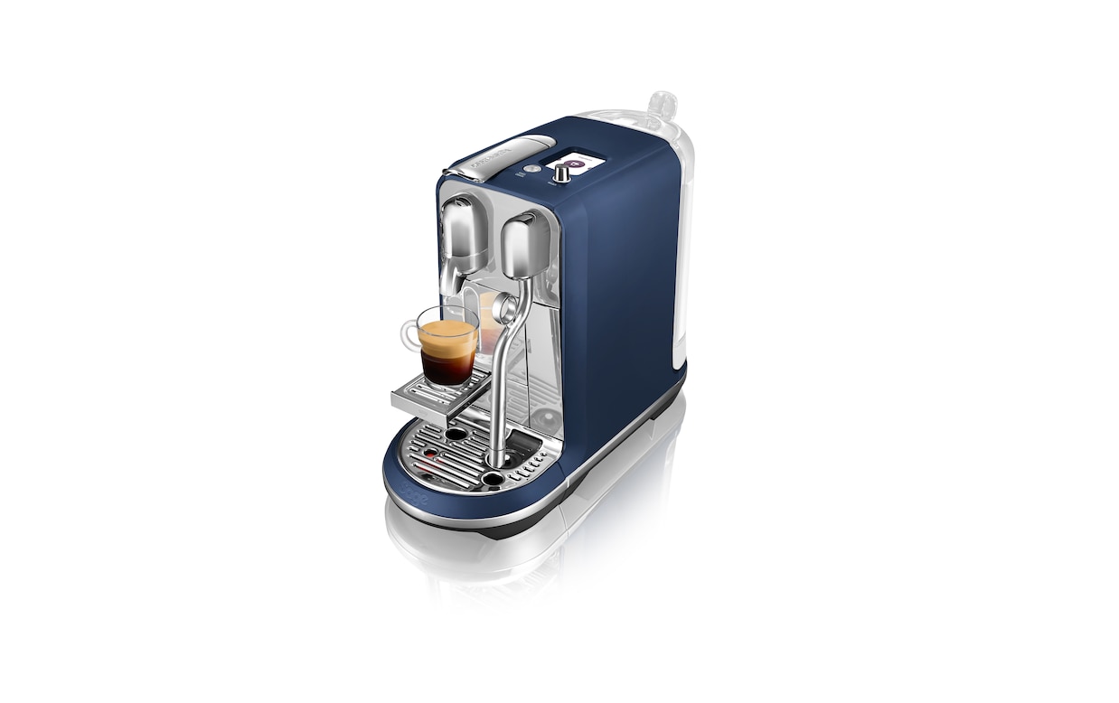 | Kaffeemaschine | Plus Damson Creatista Nespresso Blue