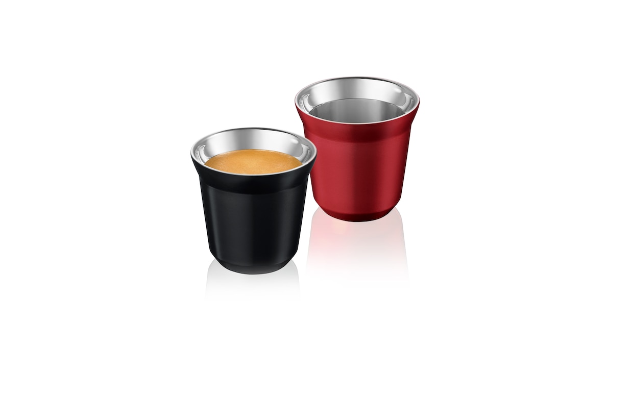 Tasses Espresso Pixie - Rouge et Noire