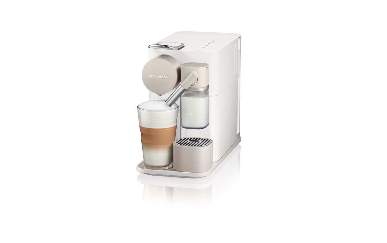 Lattissima One In Silky White Coffee Latte Machine Nespresso Sg