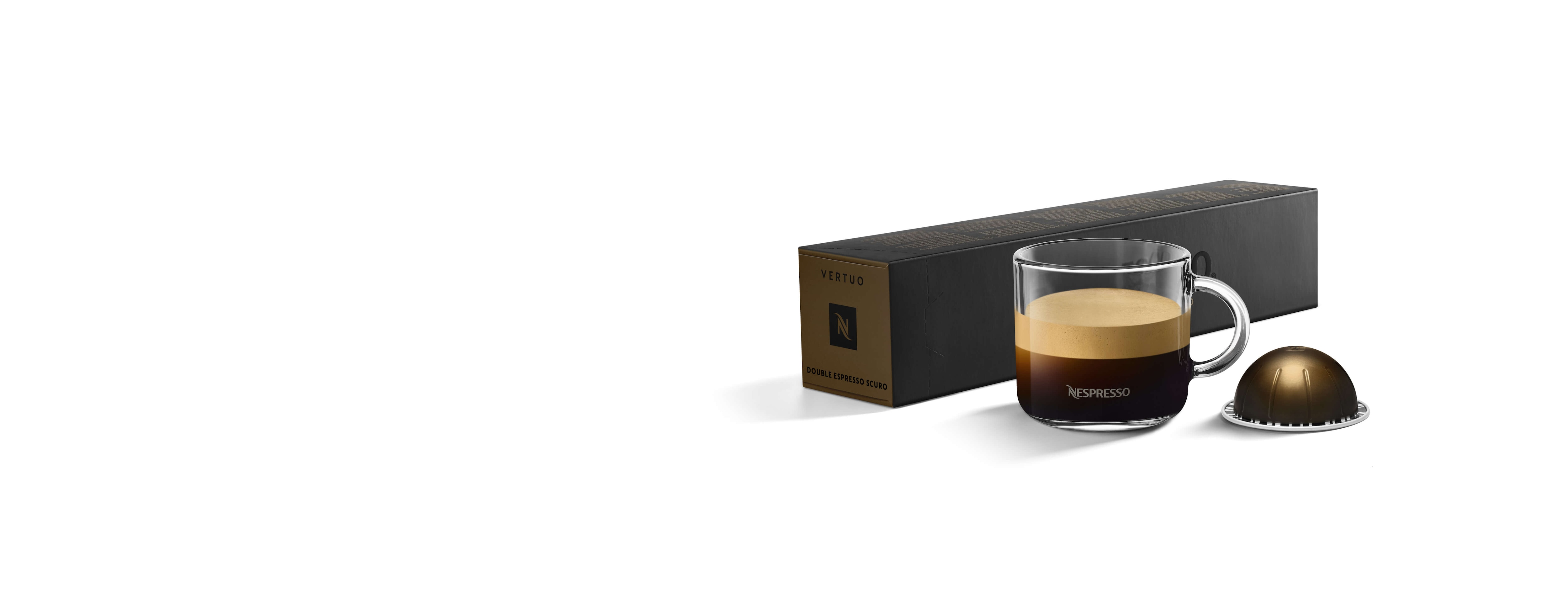 Nespresso VertuoLine, Double Espresso Scuro - 1 sleeve / 10 pods