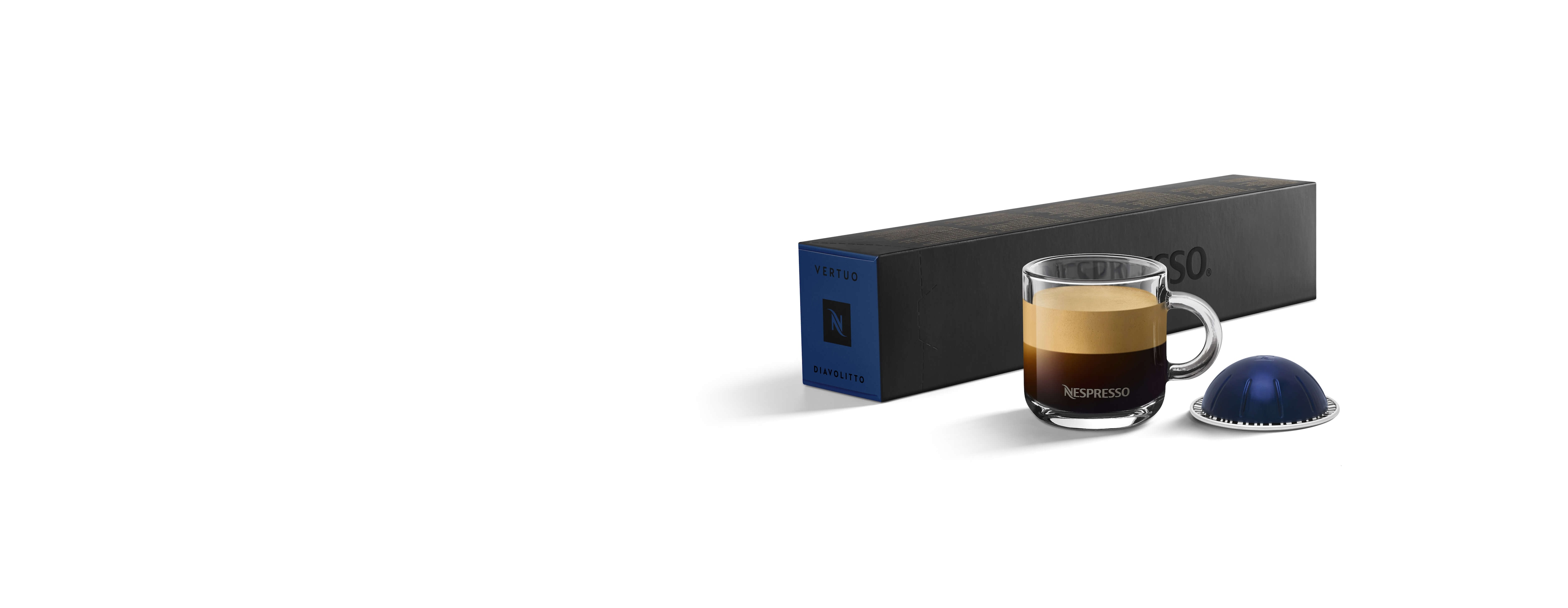 Nespresso Vertuo Diavolitto Capsules 10ct 1.35oz : Drinks fast delivery by  App or Online