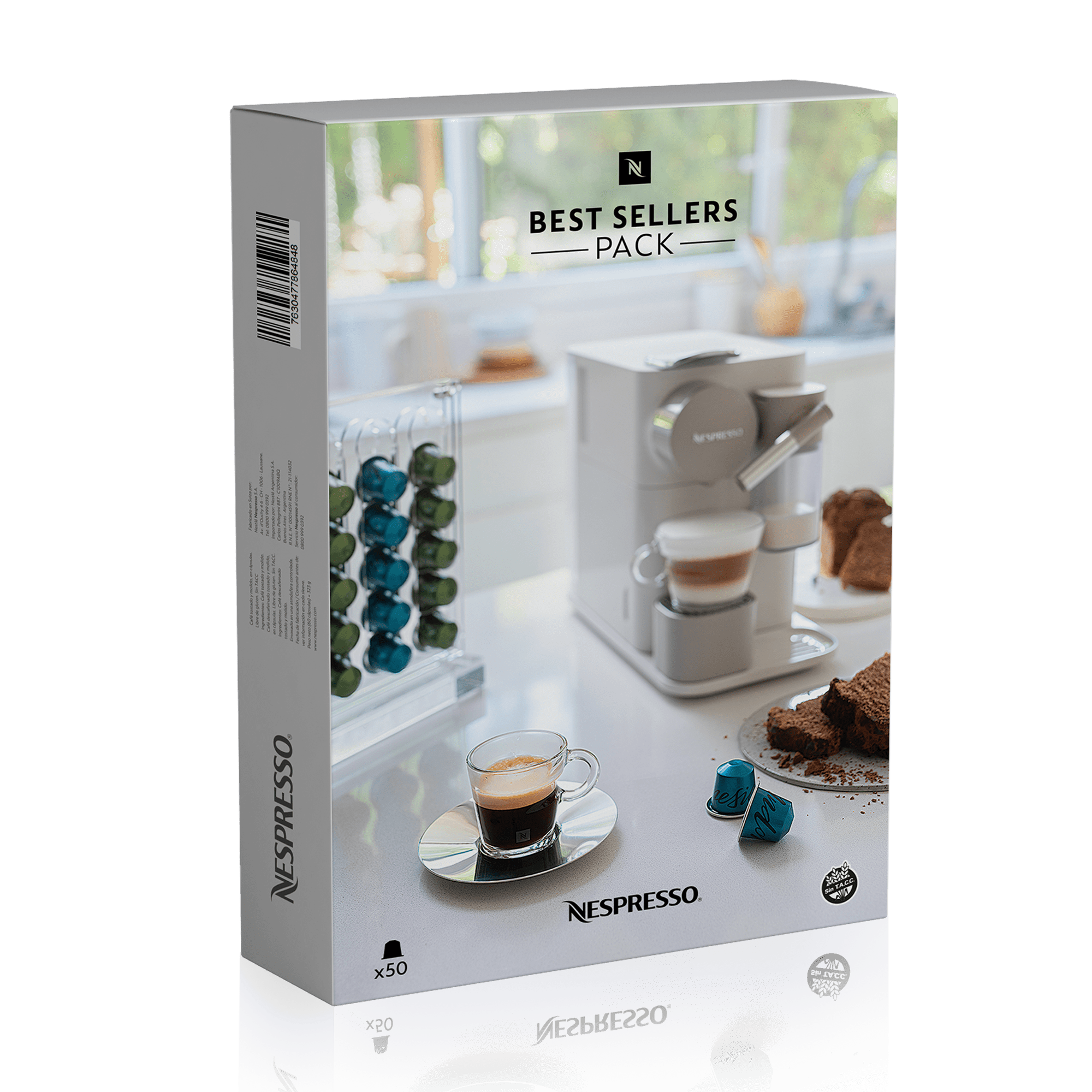 Pack 50 Cápsulas de Café compatibles con Nespreso