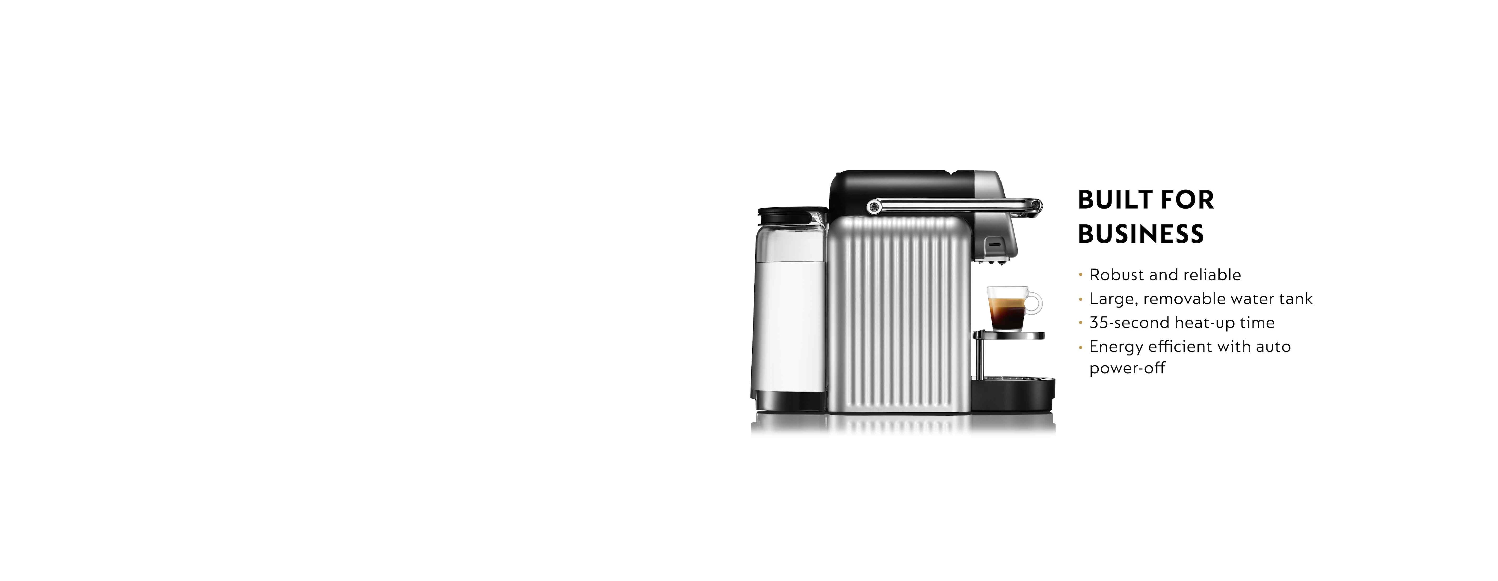 Zenius | Coffee Machine For Business | Nespresso Pro USA
