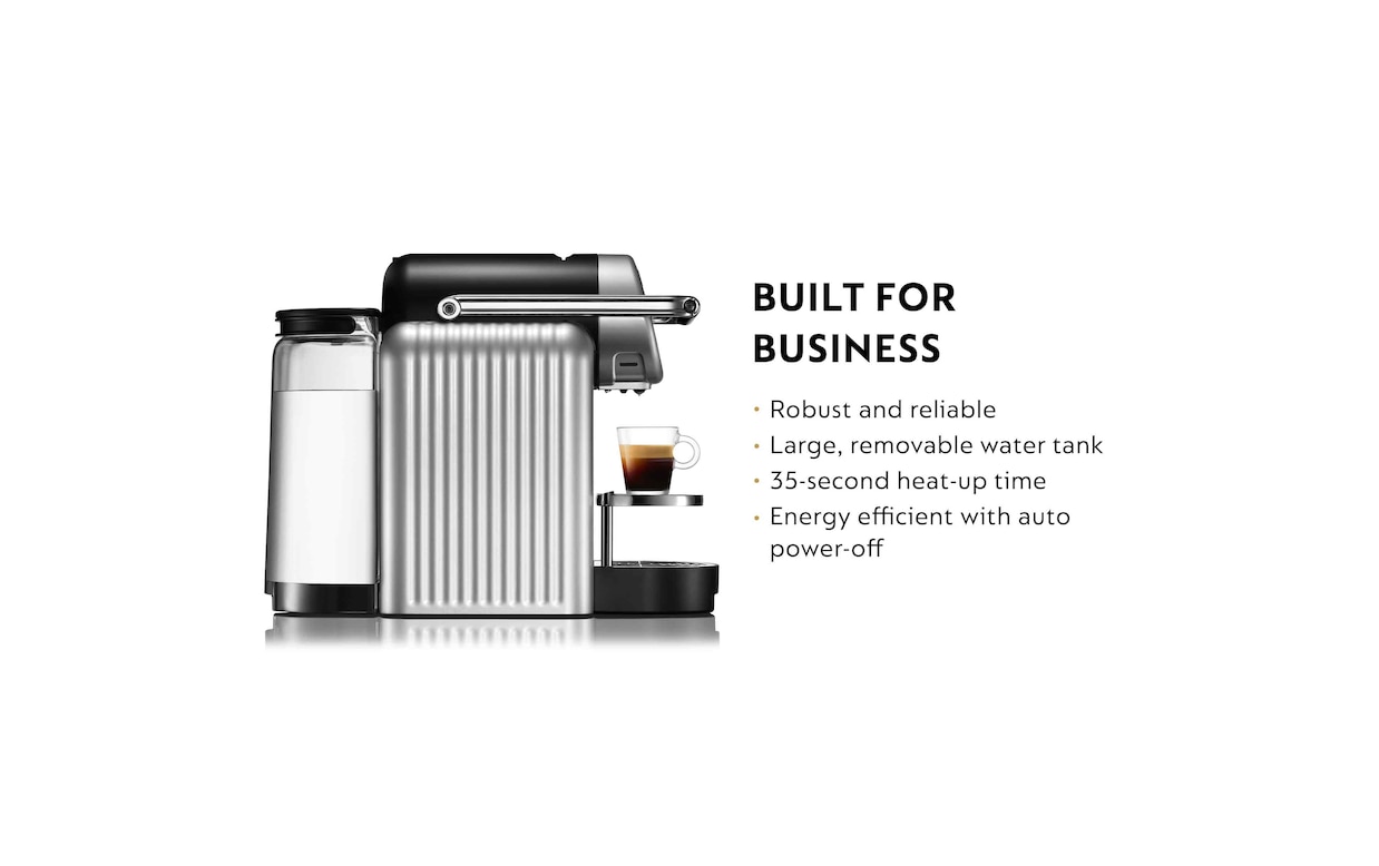 Nespresso Cafetera profesional Zenius automática, incluye 50