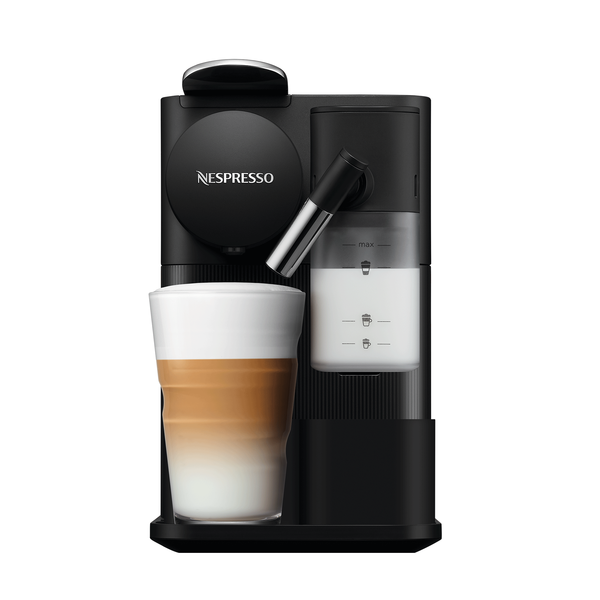 De'Longhi Nespresso Lattissima - Cafetera espresso de una sola porción, 1  tazas, color metálico