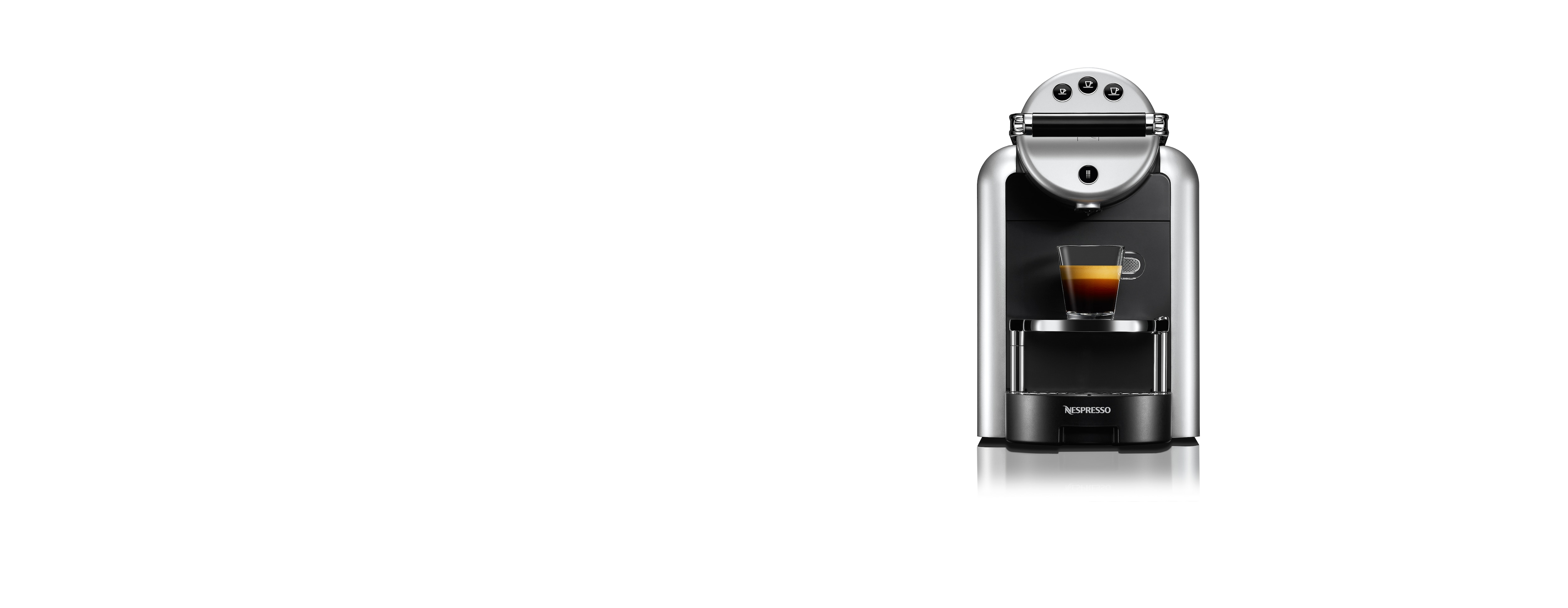  Nespresso Professional Coffee Maker Starter Bundle, Zenius  Professional Coffee Machine, Presentation Box for Nespresso Capsules,Black  and Silver: Home & Kitchen