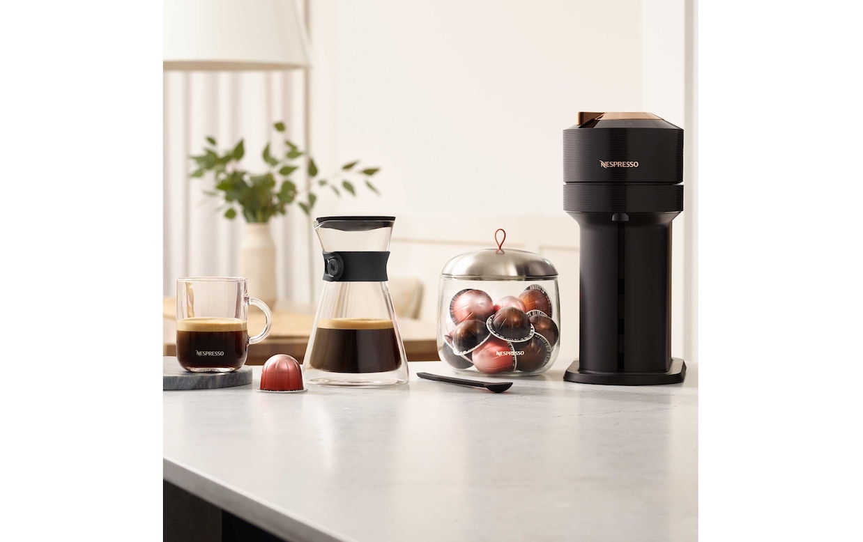 The lid for vertuo coffee capsules is made of silicone food grade material  with Nespresso capsules pour Vertuo Next