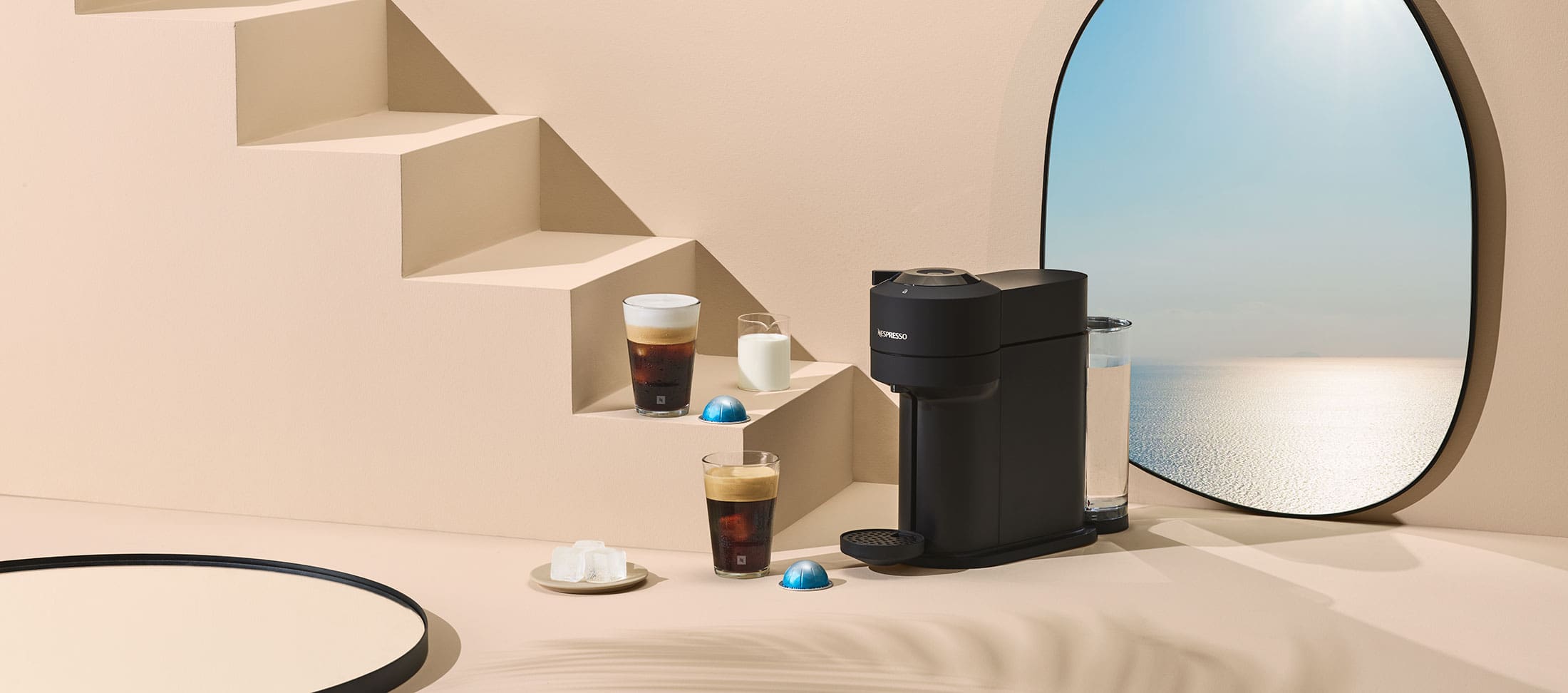 Nespresso creates the ultimate pairing of coffee and ice