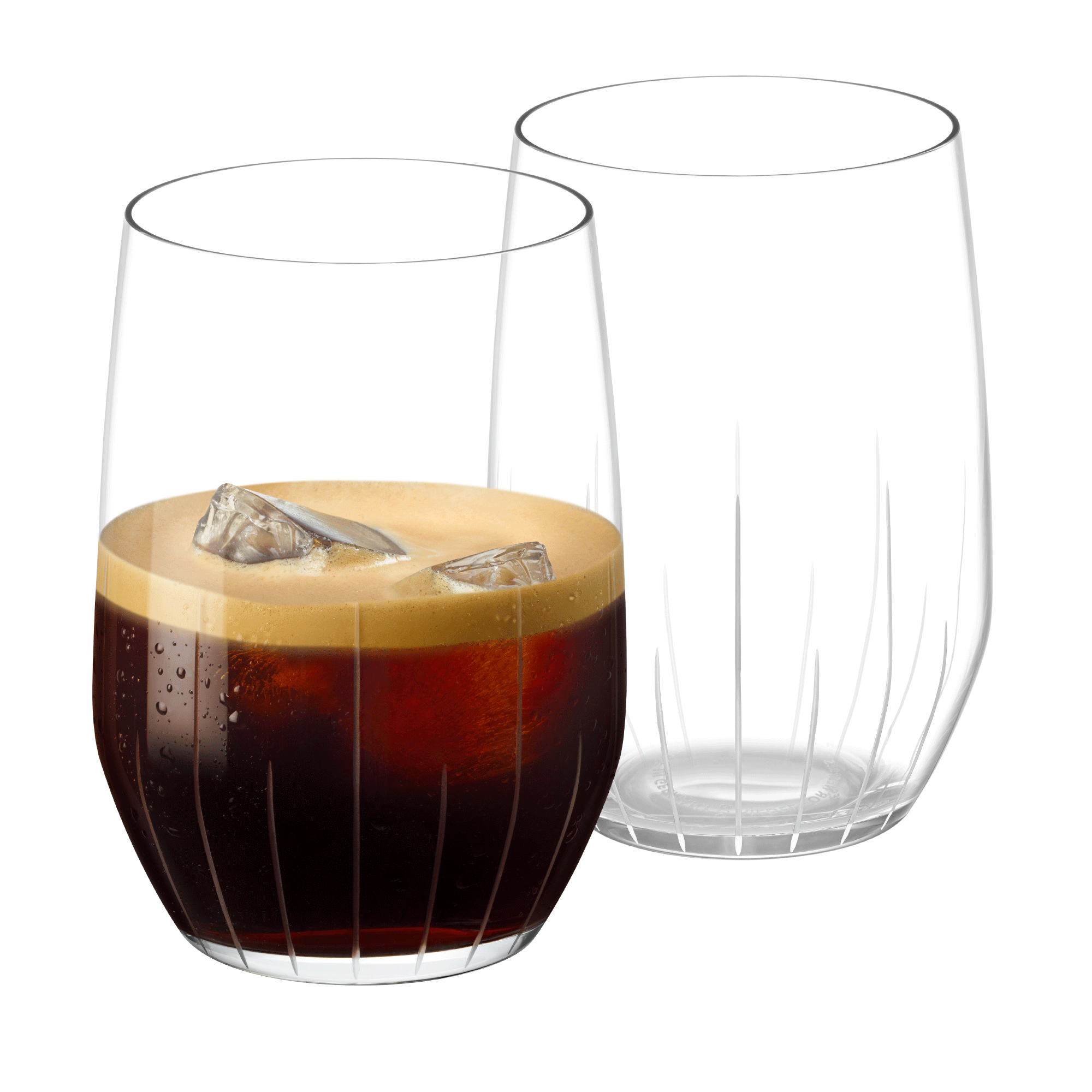 REVEAL Cold Coffee Glasses x 2 (550ml)