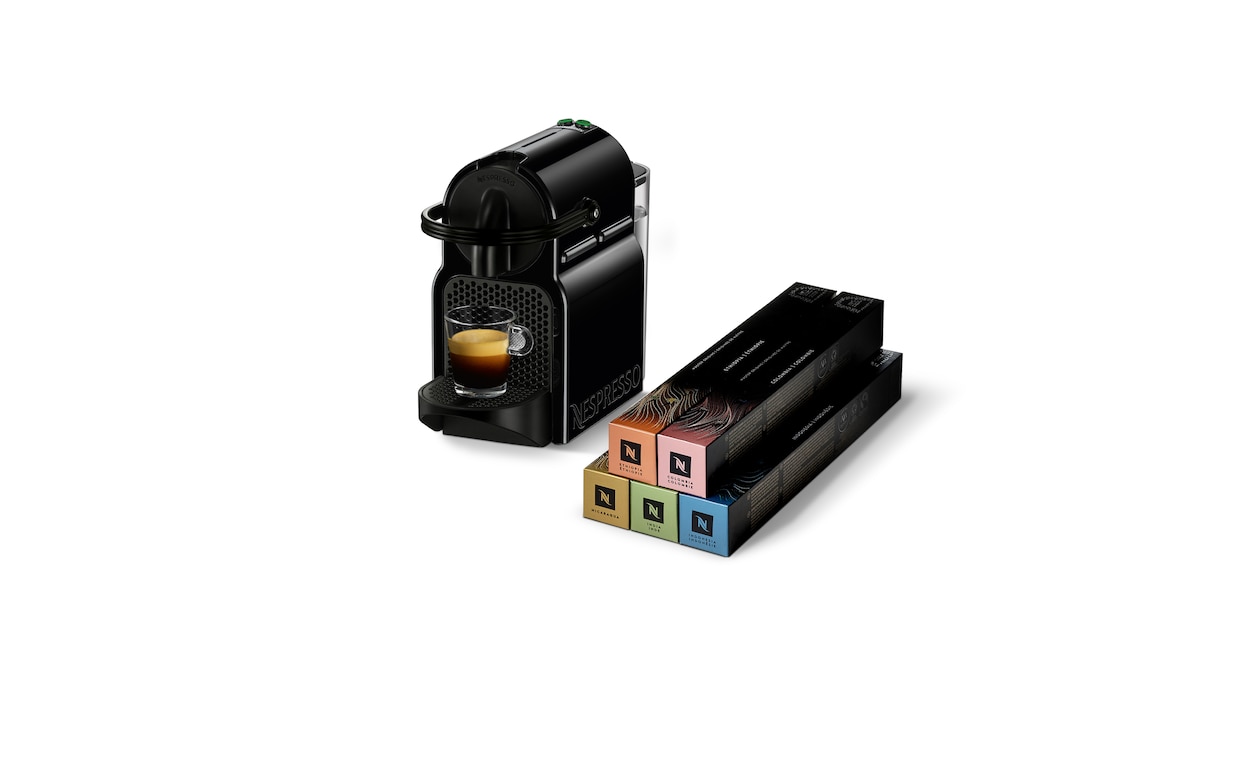Machine à café - Capsules Nespresso - Inissia Noir