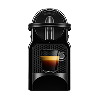 Inissia Black Nespresso coffee machine