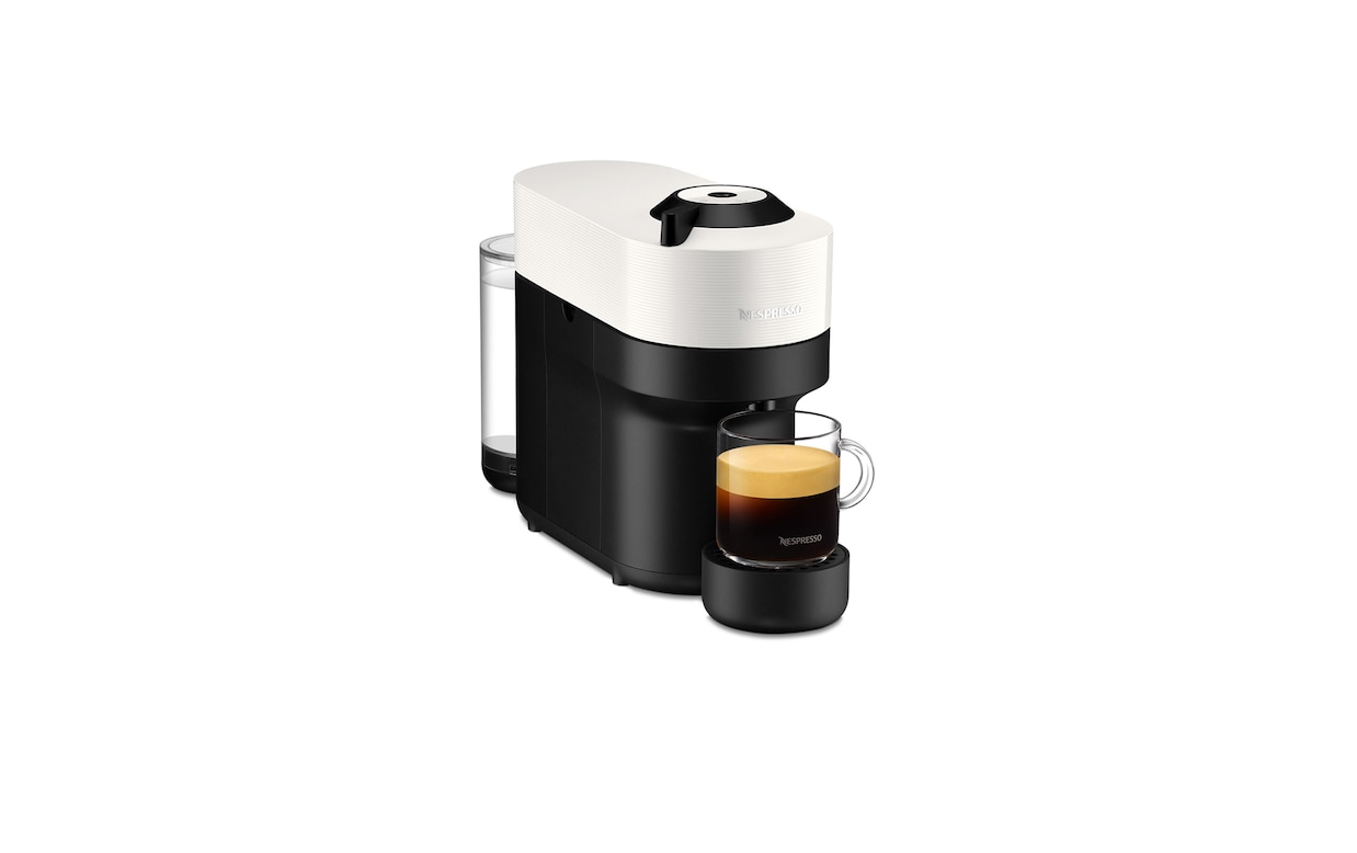 NESPRESSO by Krups Vertuo Pop XN920440 Smart Coffee Machine - White