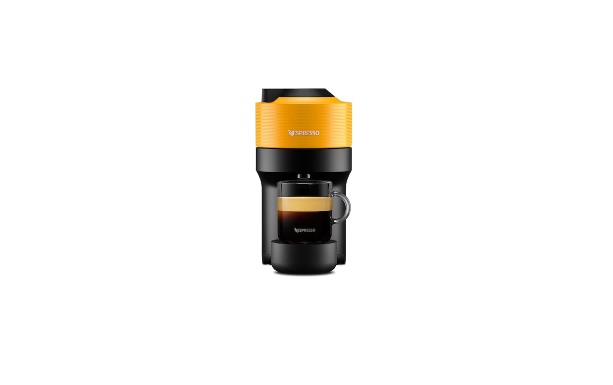 Nespresso Vertuo Pop+ Coffee Maker And Espresso Machine - Mango Yellow -  Env92y : Target