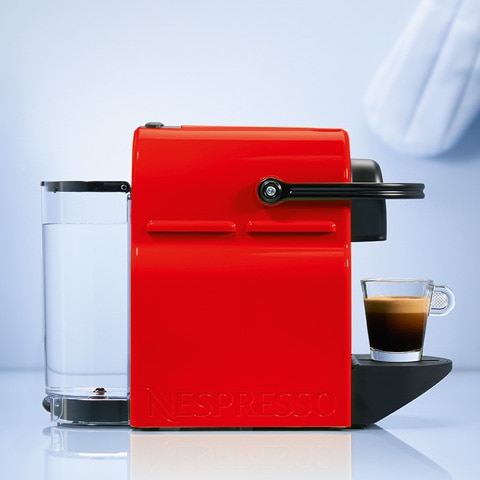 Macchina Caffè Espresso INISSIA NESTLÈ NESPRESSO Ruby Red Mod. C40  Funzionante 