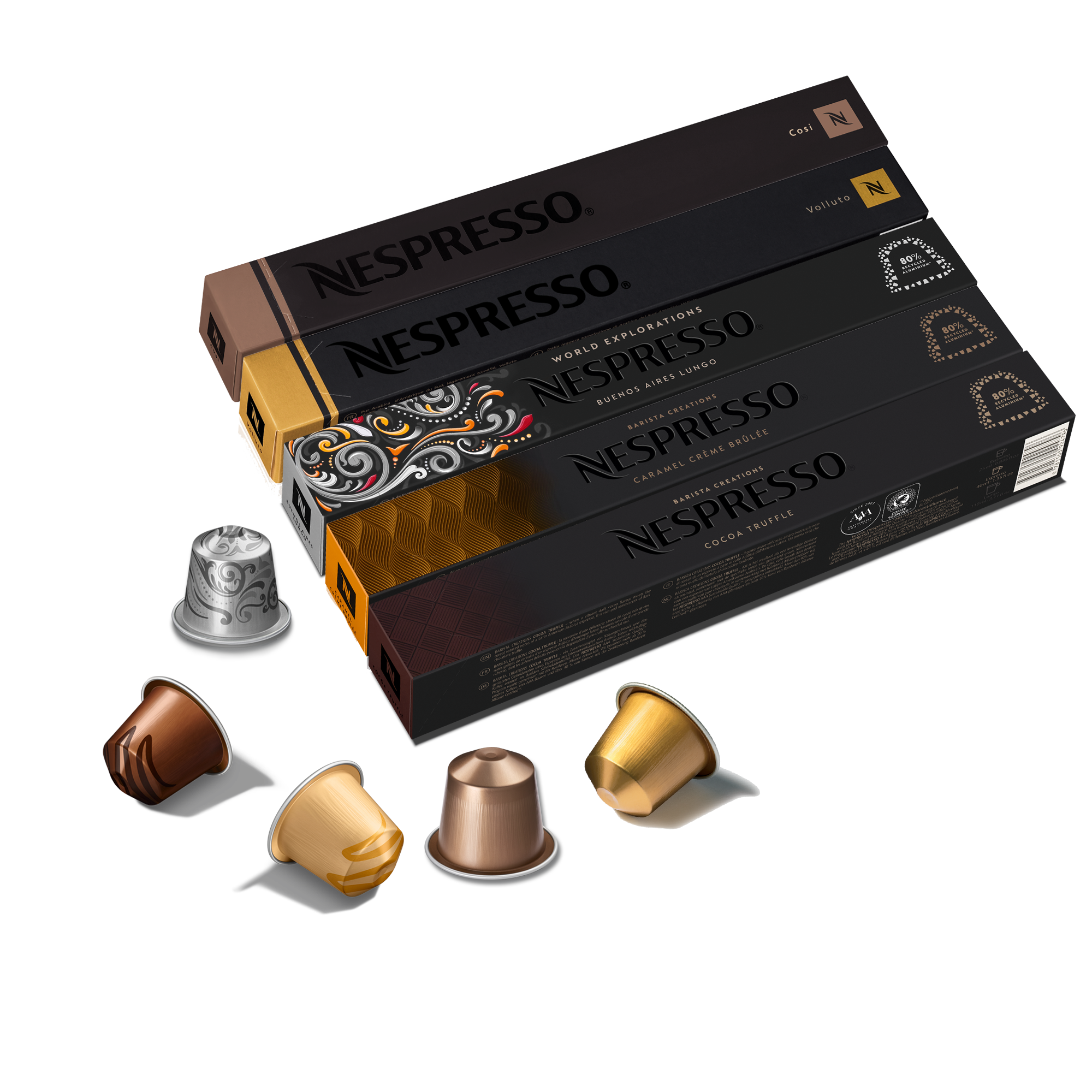 Nespresso Essentials 5-Sleeve Assortment