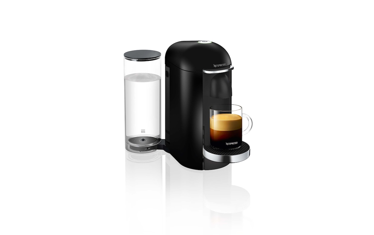 Nespresso by De'Longhi Black VertuoPlus Deluxe Coffee and Espresso