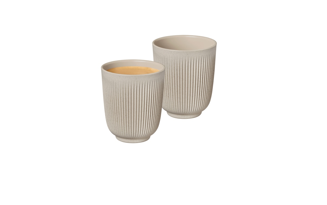 Sea & Stars Handmade Ceramic Coffee Cups. 4oz Nespresso Lungo Size