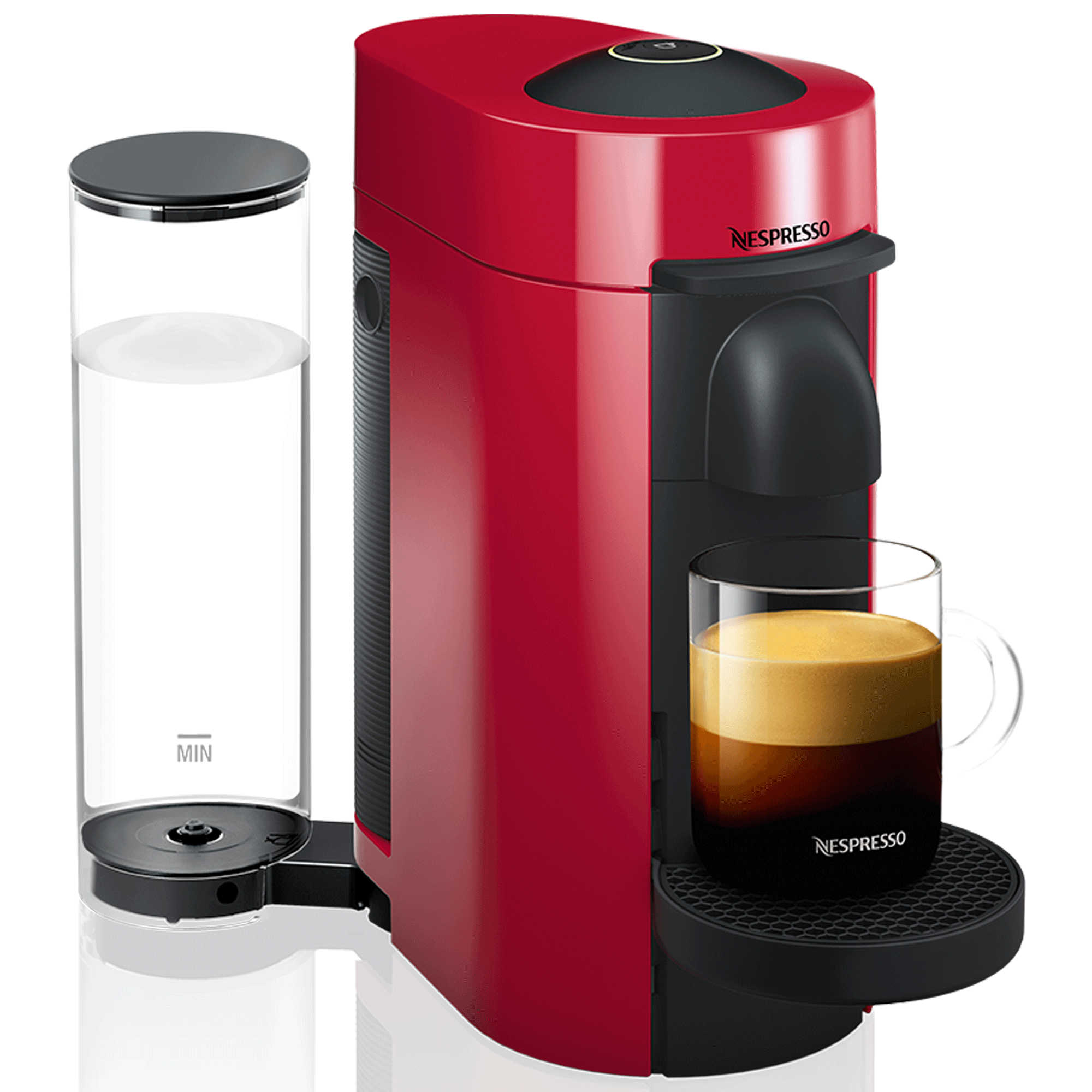 Cafetera Nespresso VertuoPlus Titan de lujo y sus accesorios por Breville