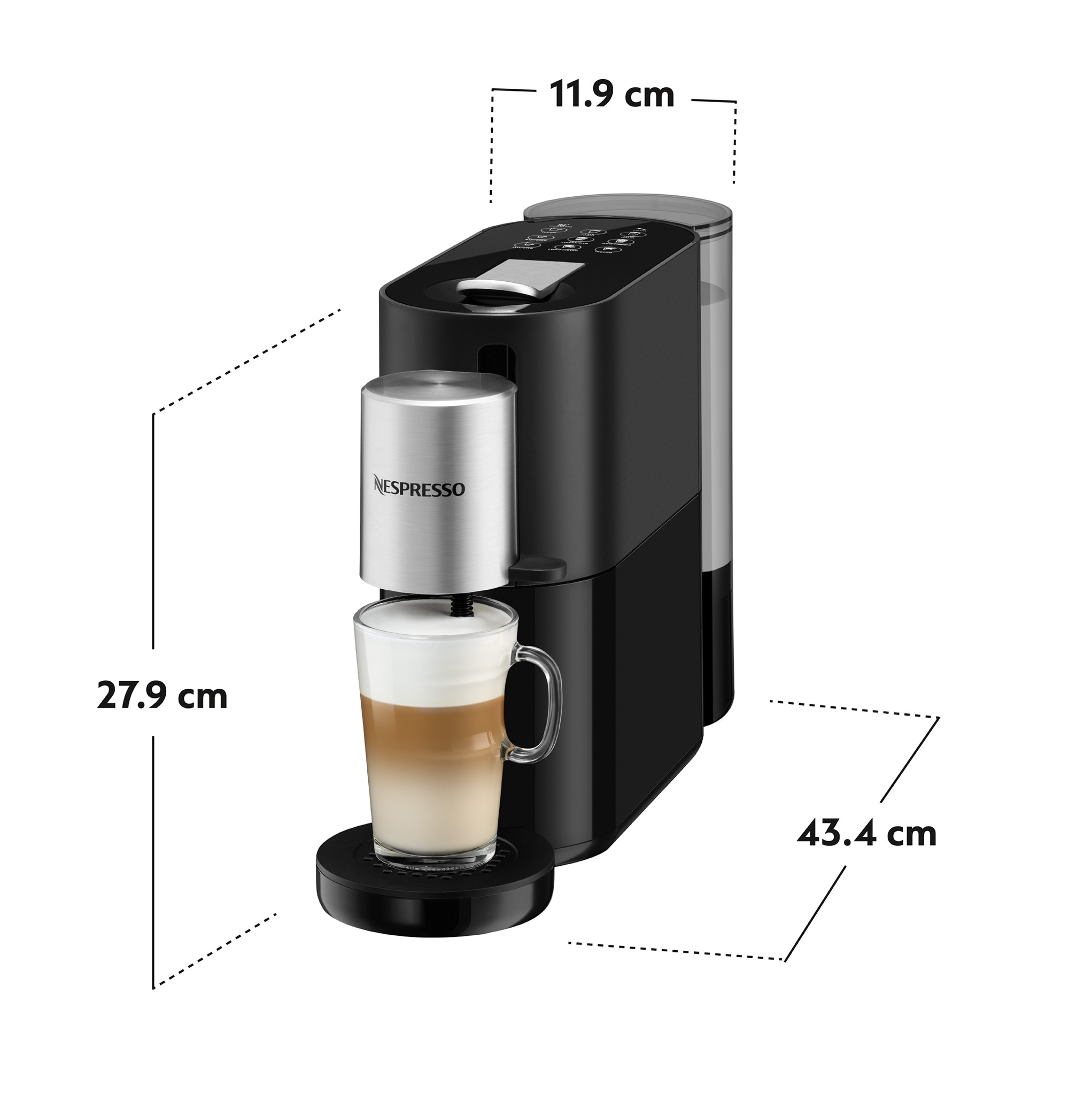 Buy Lattissima Touch Black | Coffee Machine | Nespresso MY