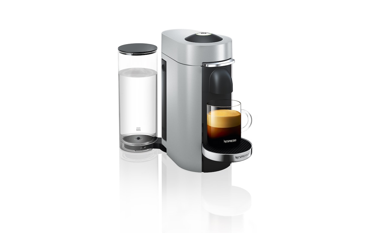 VertuoPlus Deluxe Silver, Coffee Machine