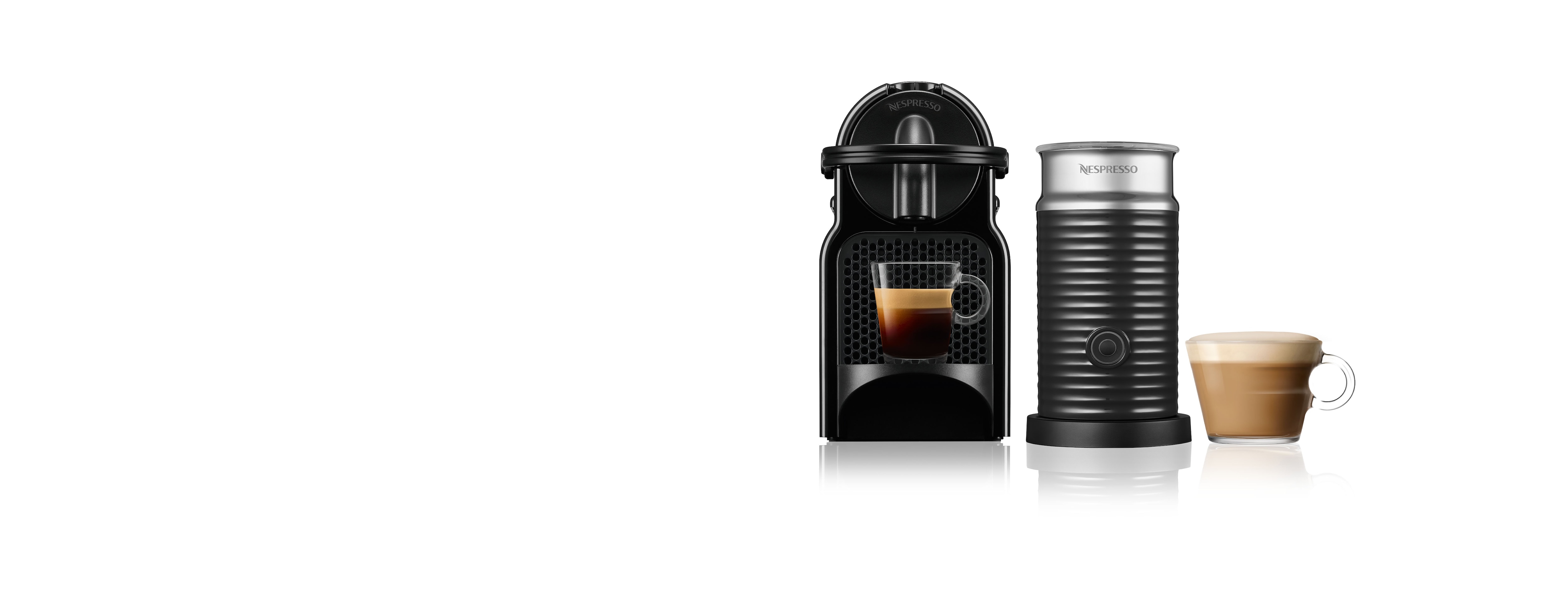 Nespresso inissia & 2025 aeroccino 3 coffee machine