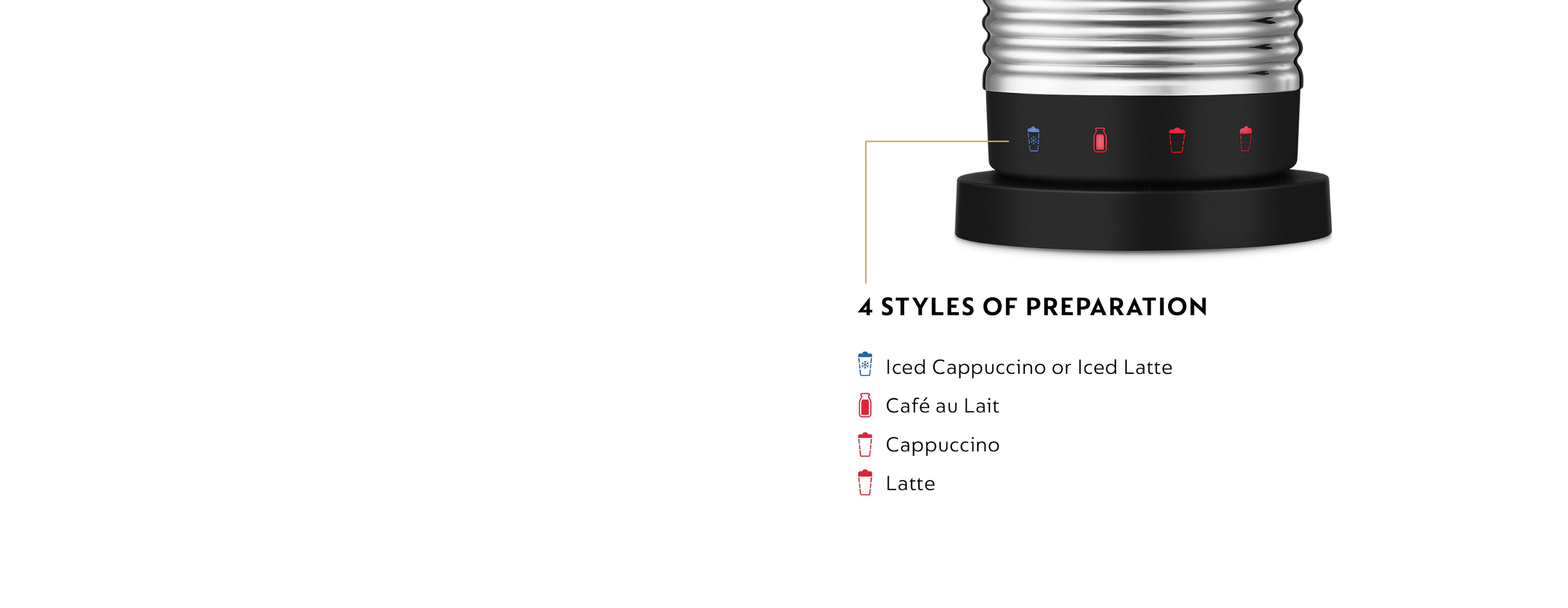 Nespresso Aeroccino 4 - Milk Frother ,Silver