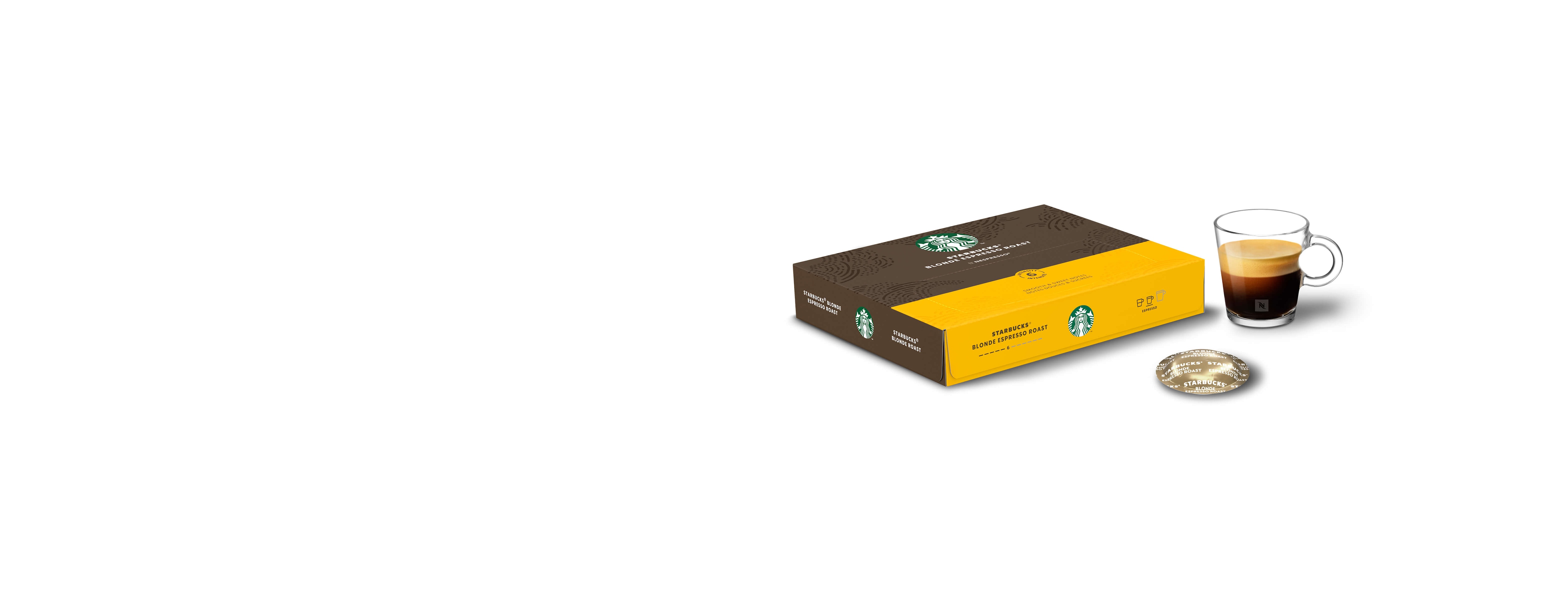 Starbucks Nespresso Blonde Espresso Roast Coffee Pods 10 Count Pack Of 4  (40 Ct)